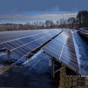 Flexible Anodized Solar Panel Ground Mounting Systems