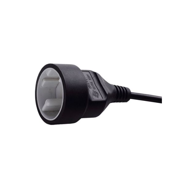 Quality AC Plug 2 Pin European Power Cord , Germany Style Schuko Extension Power Cord wholesale