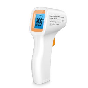 China Medical Baby Infrared Forehead Thermometer 1 Second With 3 Back Light on sale