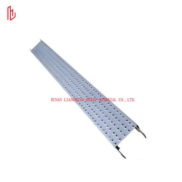 250*50mm Pre Galvanized Metal Plank Scaffolding Catwalk With Hook