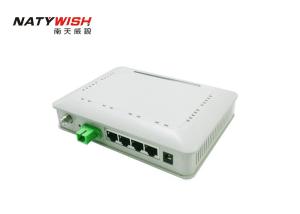 Cheap 20KM Single Mode 4FE + WIFI EPON ONU Modem Built In WiFi FTTH Triple Play Network Device for sale