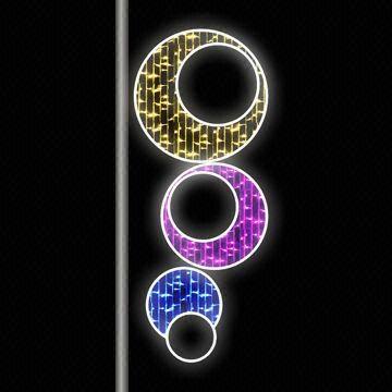 Christmas LED street motif decoration lighting