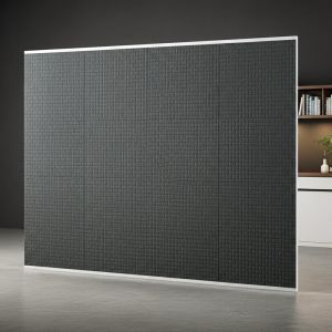 Sturdy Construction Office Sound Partitions Wall With 89cm Thickness Panel