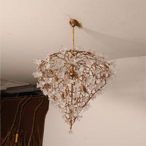 Creative Modern LED Bedroom Chandelier With Energy Saving Light Source