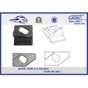 Railroad Construction Boltable Rail Clips Self blocking High Strength