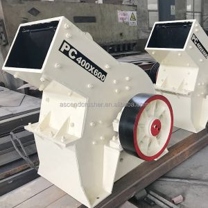 Hammer Crusher With Conveyor Barite Quartz Coal 20-40 tph Capacity Crushing
