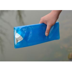 Foldable Resealable Stand Up Pouches 5 / 10 Liter With Portable Handle