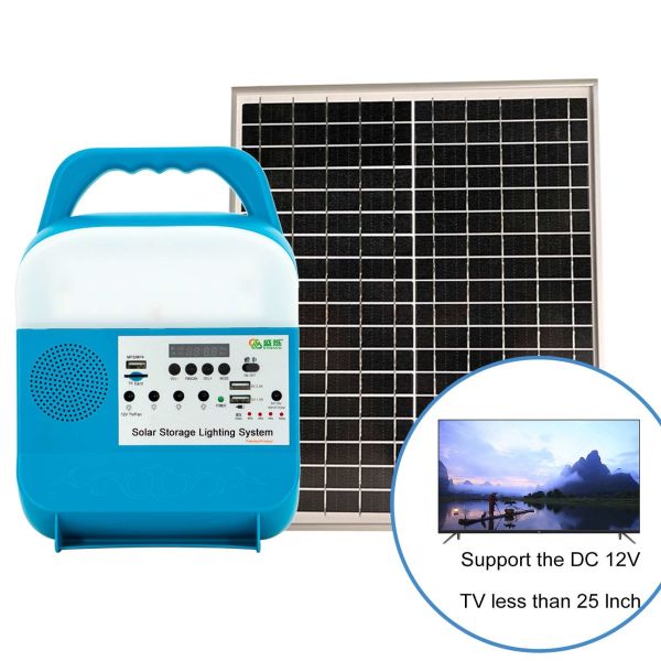 Quality IP55 Easy Solar Power Lighting System Mini Portable With Lithium Battery wholesale