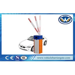 Vehicle Security Parking Lot Barrier Gate , Barrier Boom Gate Blue And Orange