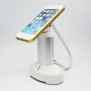 COMER security mobile phone locking holder with alarm sensor cable and charging