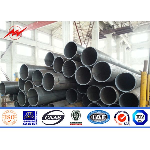 Quality Electric Steel Tubular Tower Pole Conical Galvanized Power Transmission 550kv wholesale