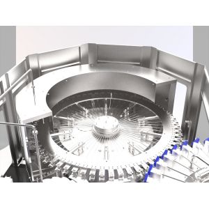 12000bph Water Bottle Filling And Capping Machine 3in1 1800 KG