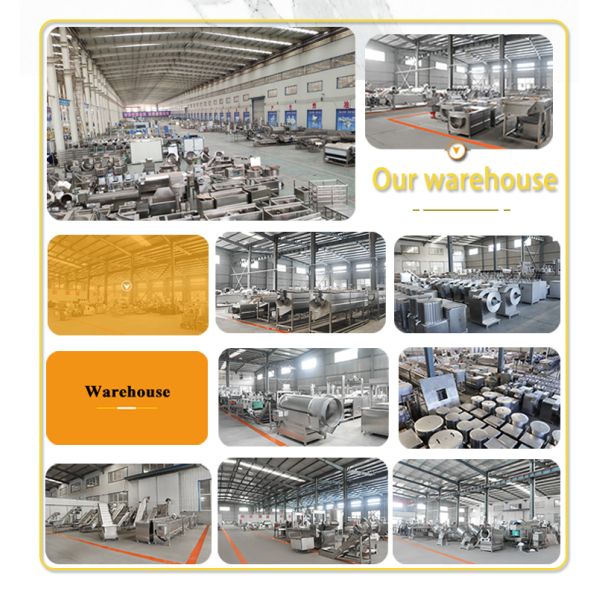 380V Food Processing Equipment Automatic Potato Processing Line Cassava Chips Making Machine