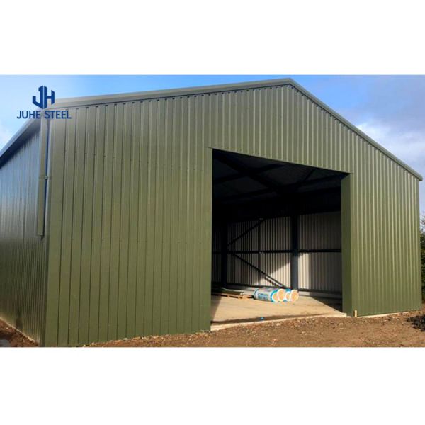 Quality Painted Industrial Steel Structure Workshop with Sliding Door and Customizable Design wholesale