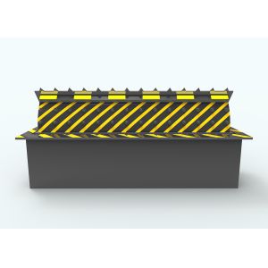 Shallow Mounted Security Road Blocker Hydraulic PLC Programming Command Control