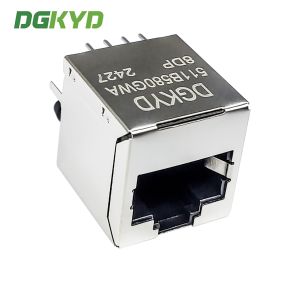 180 Degree Network Interface RJ45 Vertical Interface 100Mbps Ethernet Filter