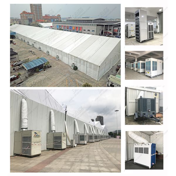 4.25kw Outdoor Portable Air Conditioning Units / Mobile Spot Units Outdoor Event Tent Aircon 5 ton 7 ton 9 ton