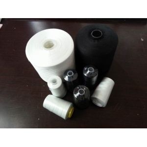 Cheap Dyeing 100% Polyester Sewing Thread , 100 % Polyester Thread for sale