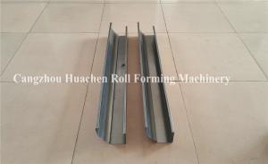Portable Gutter Roll Forming Machine , 3 Phase Metal Roofing Roll Forming Machine