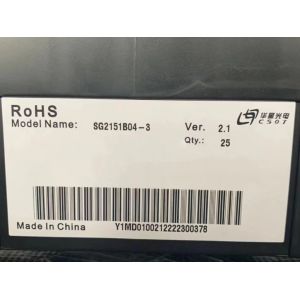 SG2151B04-3 CSOT 21.5" 1920(RGB)×1080, FHD 102PPI 0 cd/m² INDUSTRIAL LCD DISPLAY