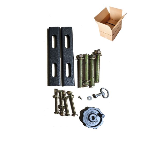 Steel Material Boom Barrier Cabinet Accessory Kits Interchangeable Design For