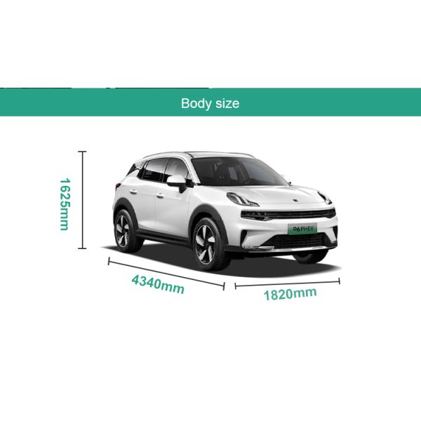 Energy Vehicle LYNK CO 06 Plug-in Hybrid Car with 1.5T 177HP L3 200km/h Max Speed Front Wheel Drive