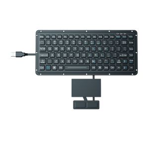 Durable Embedded Silicone Keyboard Built In PCB Salt-Mist Resistant