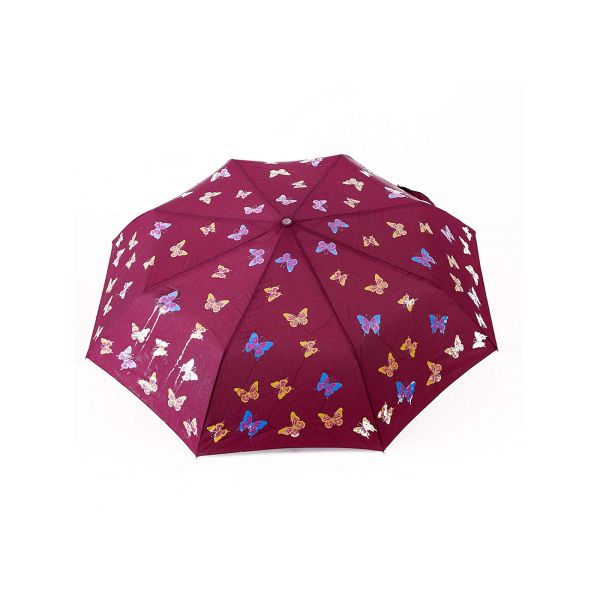 Quality Automatic Lightweight Travel Umbrella Printing Silk Screen Colorful 3 Fold wholesale