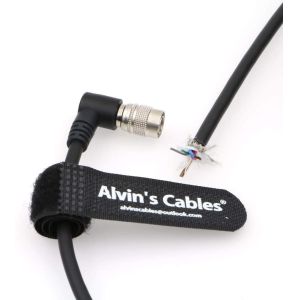 TIS GigE Camera Right Angle Hirose Trigger Strobe PWS Cable