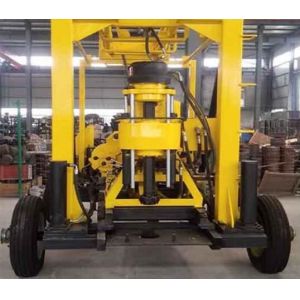 Drilling Rig Machine Used Hollow Stem Auger For Soil Sampling And Ground Water