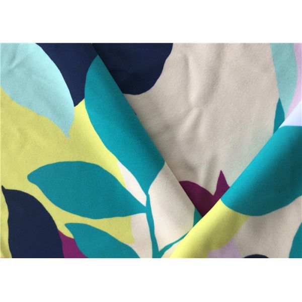 Quality Customized Printed Stretch Knitted Nylon Spandex Fabric For Swimwear wholesale