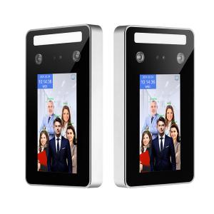Cheap Dynamic QR Code Face Recognition Attendance Machine Waterproof TCP IP for sale