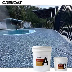 High Gloss Finish Polyaspartic Floor Coating Seamless Easy To Clean