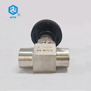 AFK 6000psig High Pressure Needle Valve SUS304 Internal Thread