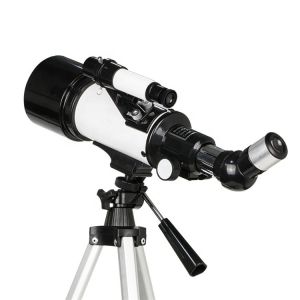 High Magnification Astronomical Refracting Telescope 70mm Aperture 400mm AZ