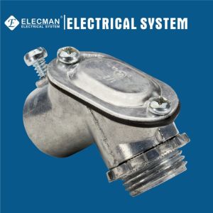 China Zinc 90 Degree Pull Elbows With Gasket EMT To Box Set Screw Type EMT Fittings on sale