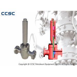 China 1-7 Inch Actuated Gate Valves , Hydraulic Surface Safety Valve Easy Disassembling on sale