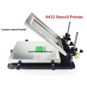 Manual Stencil Printer 4432 320*440mm SMT Solder Paste Printer For P&P Machine