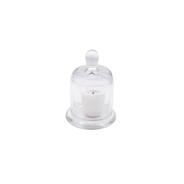 Quality Transparent Candle Making 8cm 10.5cm Empty Glass Jars wholesale