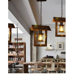 Loft Style Antique Chandelier Retro Nostalgic Lamp Restaurant Bar Aisle Balcony