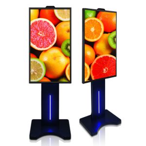 55" 3000Nits Indoor Digital Signage Build In Light Sensor Fan Cooling