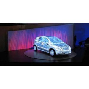Transparent 3d Rear Holographic Screen Film Factory Supply For Advertise Display