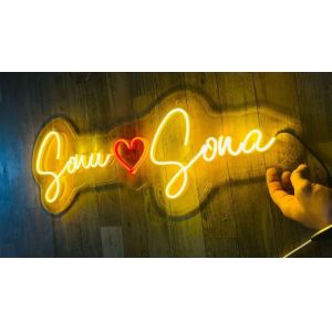 40 C Neon Sign Custom Wedding Decoration Marquee Light Up Letters Will You Marry