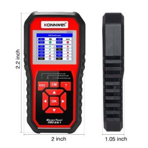 Cheap KW850 Automotriz Code Reader , Auto Car Diagnostic Tool OBD2 Scanner 1 Year Warranty for sale