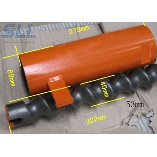 Quality Slurry putty spraying machine screw pump stator rotor parts connecting rod shaft stator rotor wholesale