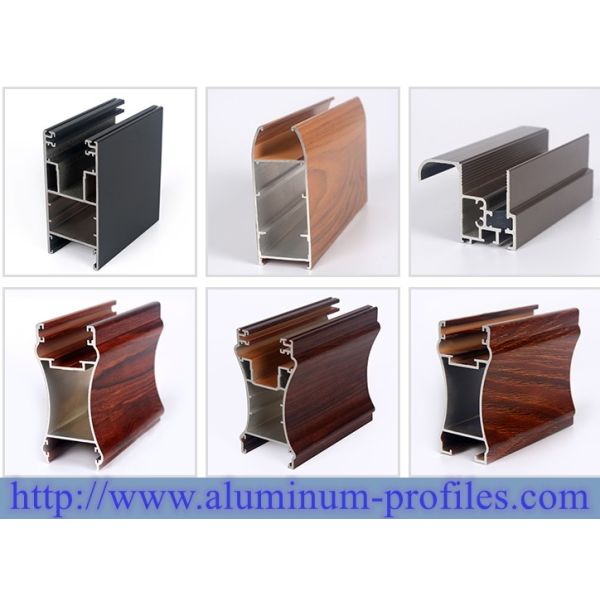 Quality 53T/T Casement Window Frame Aluminium Profiles wholesale