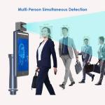 10.1 Inch Facial Recognition Access Control System 2GRAM With Temperature Sensor