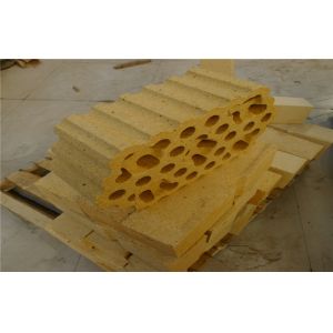 Pre - Formed Shaped Big High Alumina Block , Dry Pressed Kiln Refractory Bricks