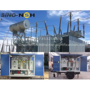 Cheap Transformer Oil Filtration Machine for Enclosed or Trailer Mobile Type Flow 1800 L/h-18000L/h for sale