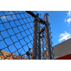 chain link wire mesh fence 50mm x 50mm hot dipped galvanized chain wire tension